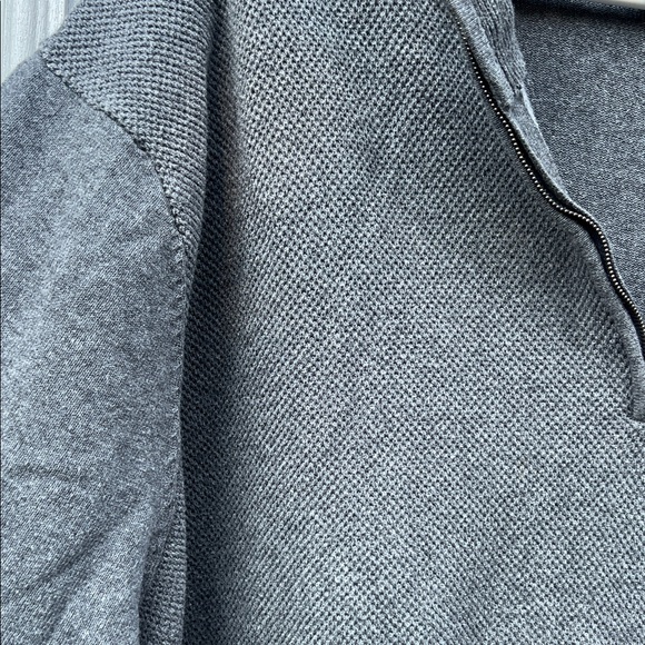 Charcoal Half-Zip Sweater Men’s Size 4XL - Picture 4 of 5